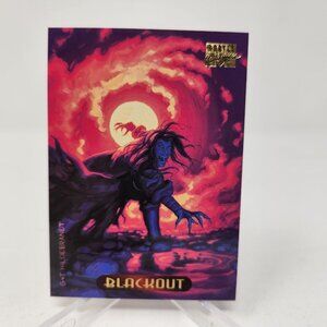 1994 Marvel Masterpieces Blackout #10 Fleer, Hildebrandt Brothers (b18)